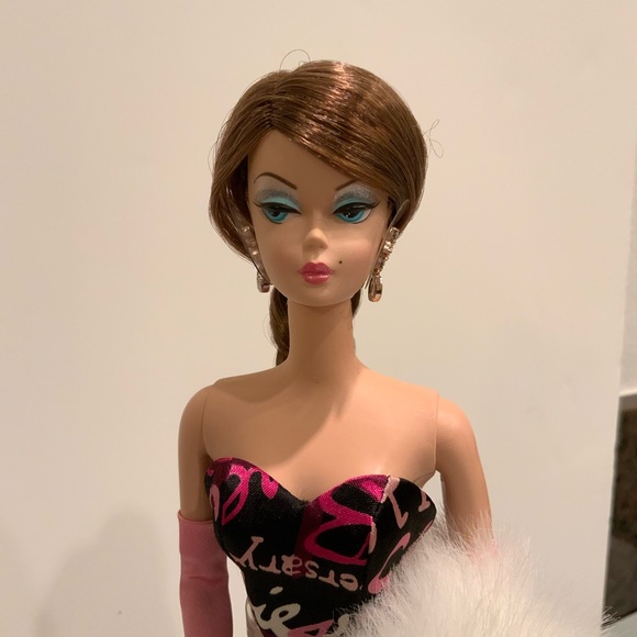 Silkstone 45th Anniversary BRUNETTE Ponytail BFMC Barbie Doll ONLY - 2004 - Picture 1 of 7